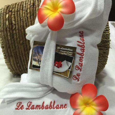 Le Lambablanc Bed and Breakfast Bras-Panon Exterior foto