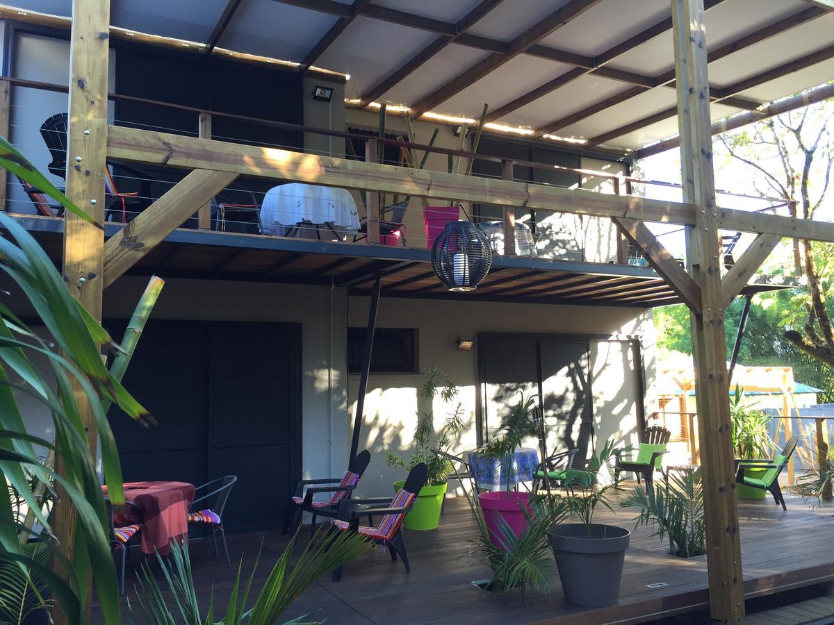 Le Lambablanc Bed and Breakfast Bras-Panon Exterior foto