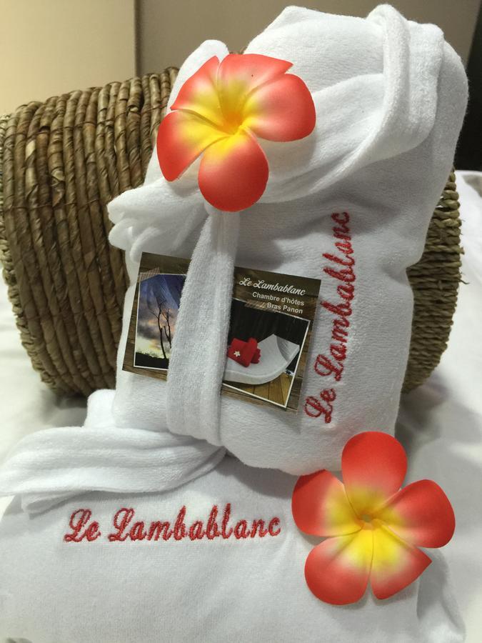 Le Lambablanc Bed and Breakfast Bras-Panon Exterior foto