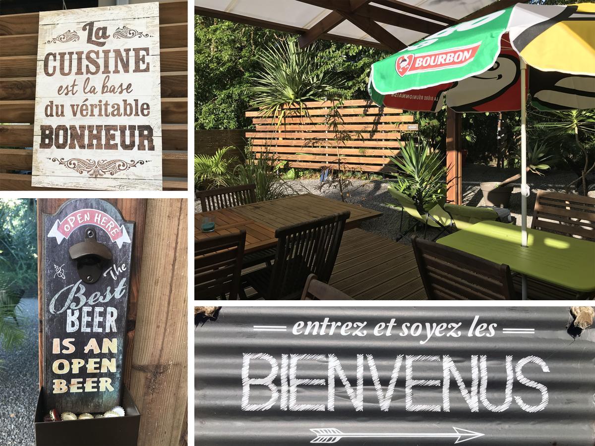 Le Lambablanc Bed and Breakfast Bras-Panon Exterior foto